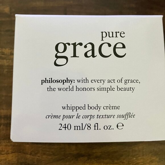 philosophy whipped body creme 8oz - Pure Grace a378466 - Picture 2 of 6